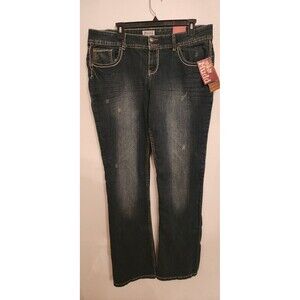 Mudd Women's Blue Jeans Bootcut Size 17